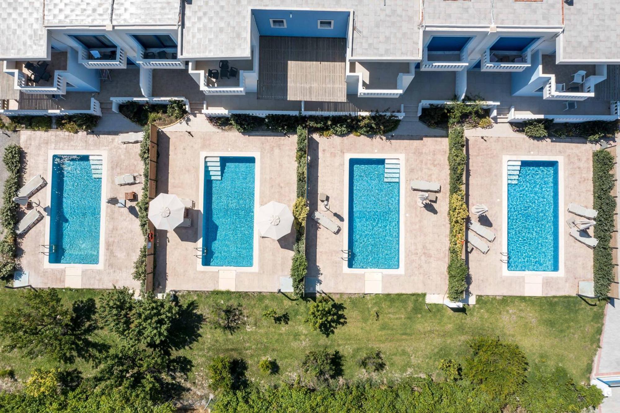 Rita Mare Seafront Villas Heated Pools Gennadi Dış mekan fotoğraf