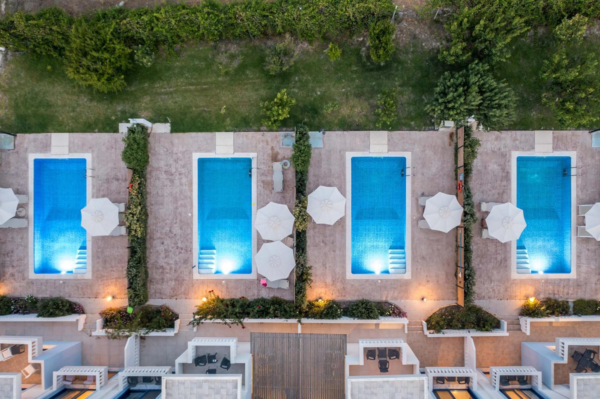 Rita Mare Seafront Villas Heated Pools Gennadi Dış mekan fotoğraf