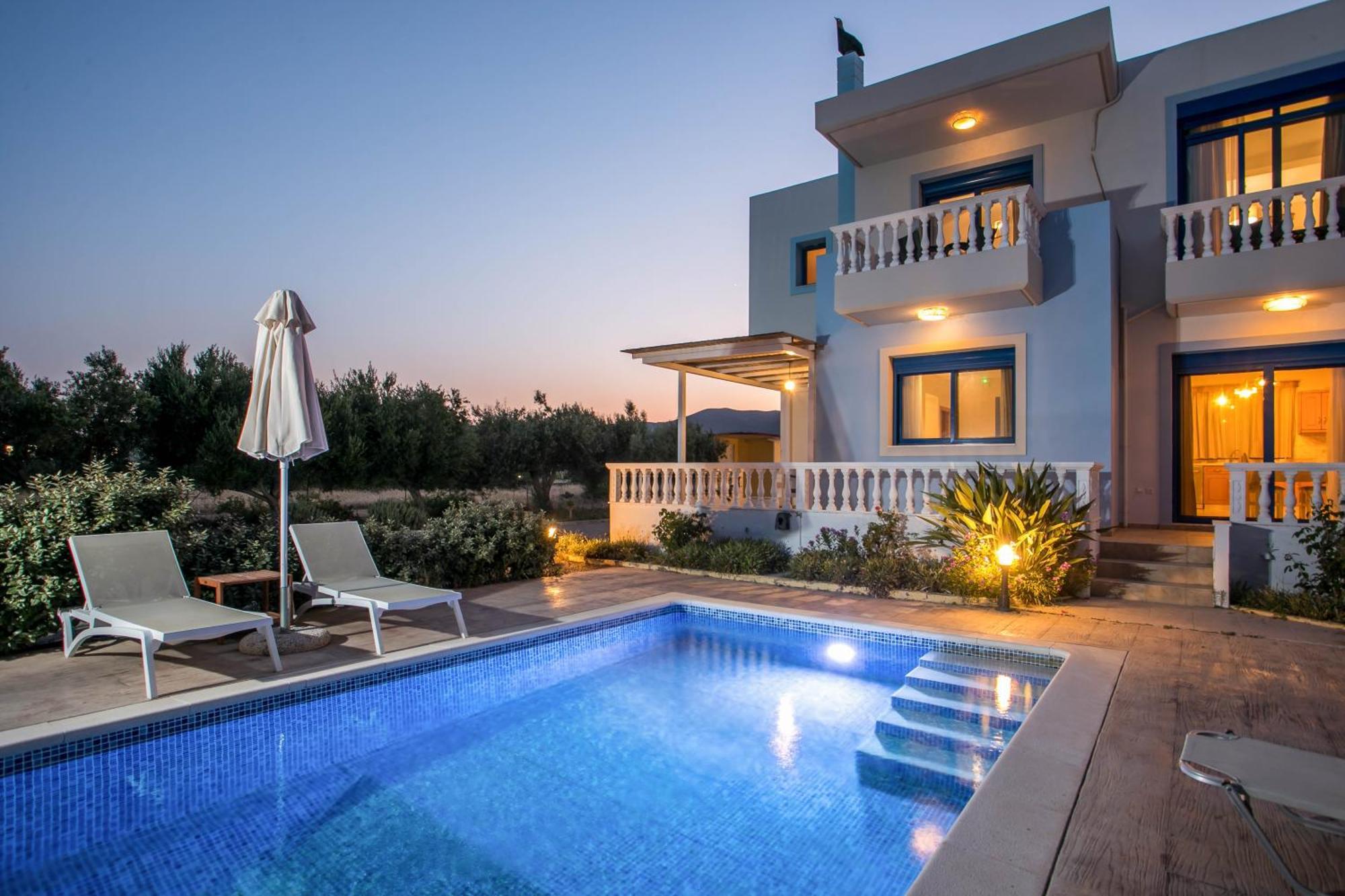 Rita Mare Seafront Villas Heated Pools Gennadi Dış mekan fotoğraf