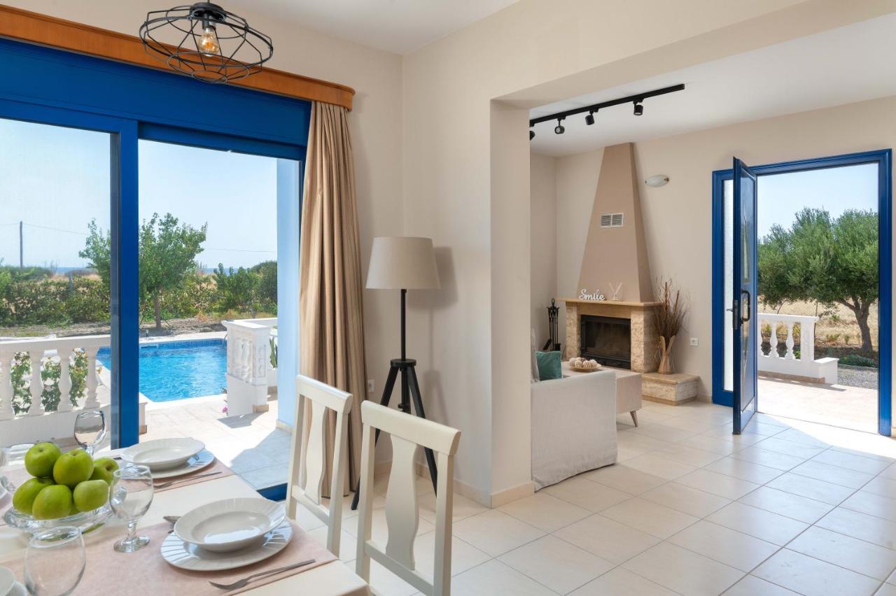 Rita Mare Seafront Villas Heated Pools Gennadi Dış mekan fotoğraf